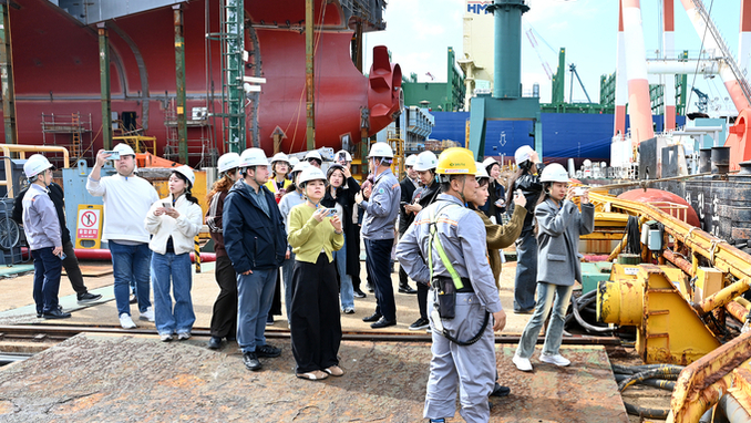 '韓 1호 조선소' HJ중공업, ‘2025 한국해양대상’ 수상