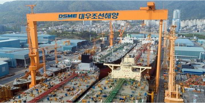 대우조선해양 옥포조선소. 사진 : 대우조선해양