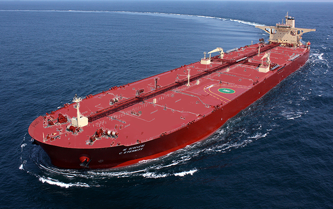 SK해운의 VLCC. 사진 : HD현대중공업