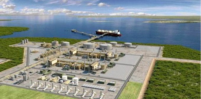 '모잠비크 LNG 프로젝트' 조감도. 사진 : 모잠비크LNG