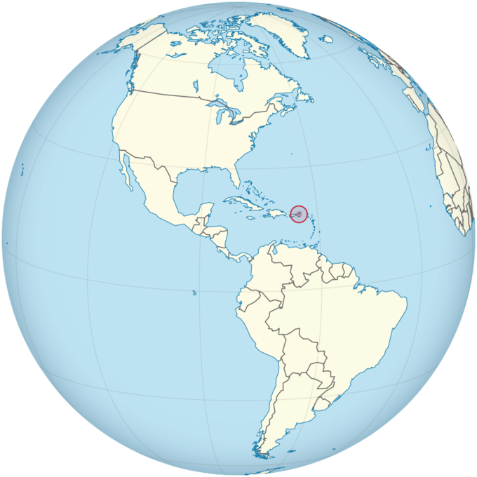 미국령 Virgin_Islands 위치. 이미지 : Wikipedia